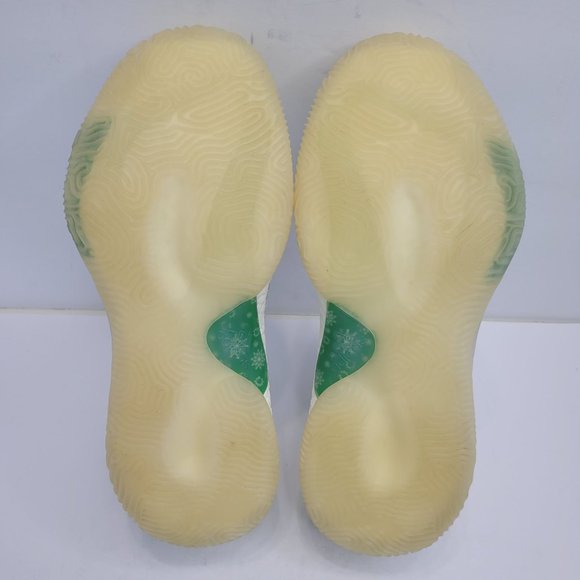 Sample Adidas SM Crazy Exp Low Christmas Mens Shoes White Green AQ0373 US Size 9 main image 5